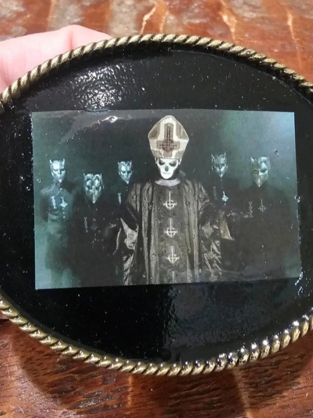 Ghost Band Papa Emeritus Ghouls Custom Unisex Belt Buckle